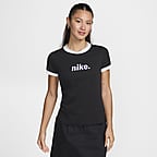 Nike Sportswear Women's Ringer T-Shirt. Nike ID